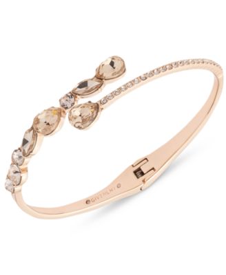 Givenchy - Crystal Pear Bypass Cuff Bracelet