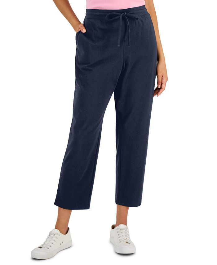 Karen Scott Petite Comfort Pull-On Pants, Created for Macy's - Macy's