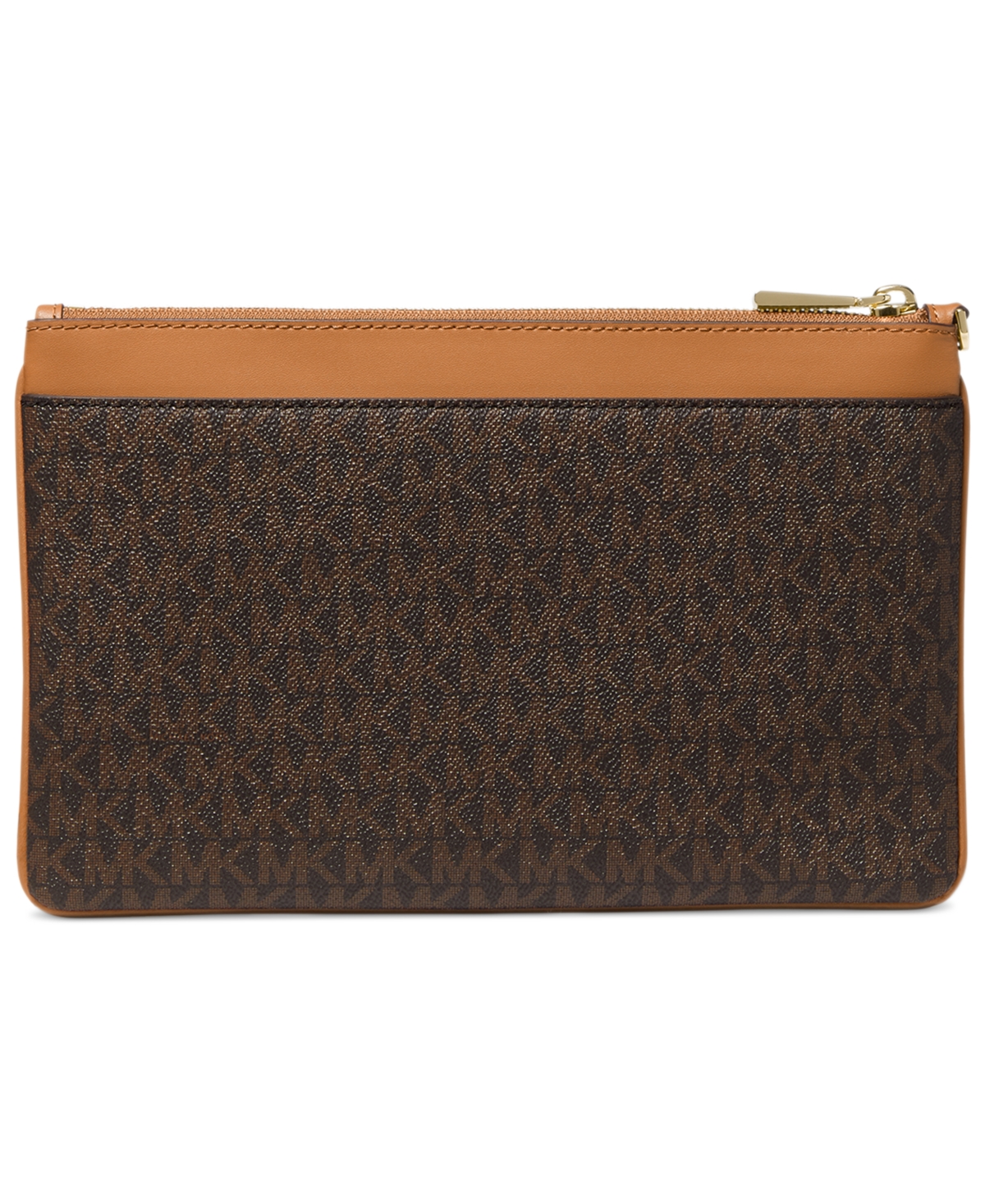 Michael Michael Kors Logo Jet Set Charm Wristlet -acorn