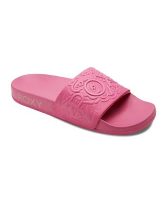 Roxy Women's Slippy Mandala Slide Sandals - Macy's