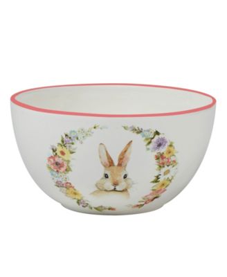 Easter Garden 6" Assorted Ice Cream Bowls, Set of 4