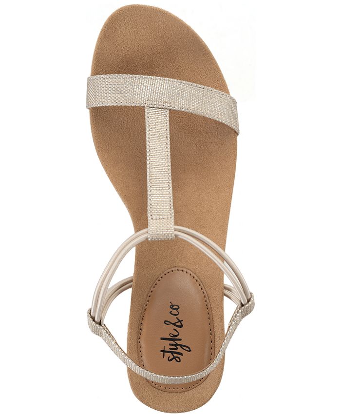 Style & Co Mulan Wedge Sandals, Created for Macy's Macy's