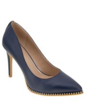 Macy's navy clearance blue heels