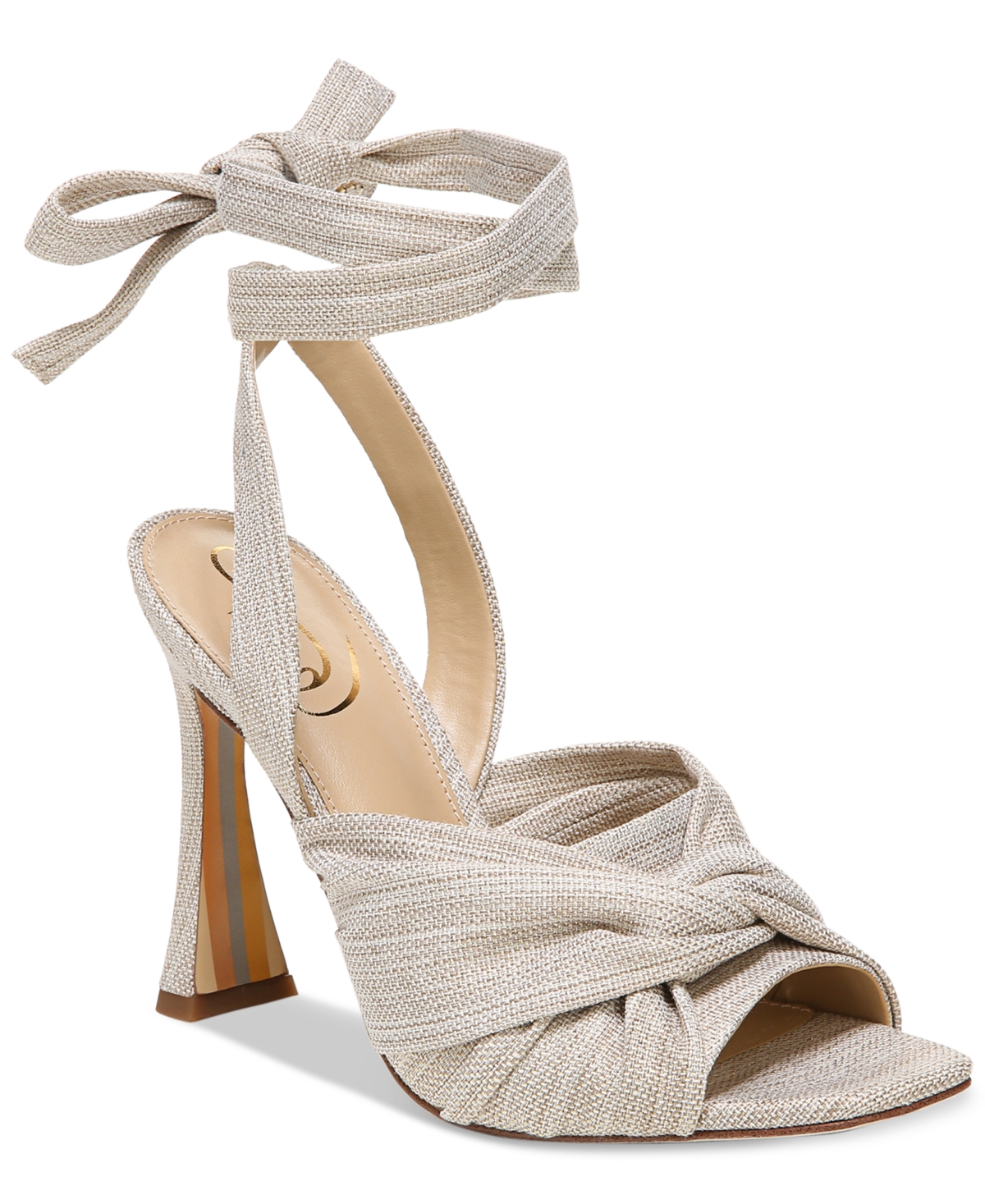 Sam Edelman Lenora In Natural In Natural Glam Linen