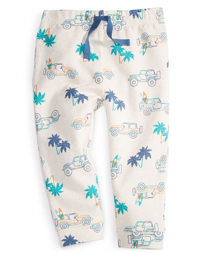 First Impressions Boys Hi Print Jogger Pants Black Size 3mos main image 1