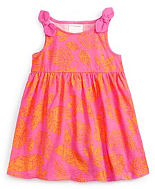 Baby Girls Palm-Print Knit Dress, Created for Macy's