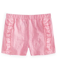 Toddler Girls Ruffle Trim Shorts, Created for Macy's 