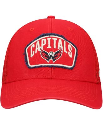 Men's '47 Red Washington Capitals Cledus MVP Trucker Snapback Hat
