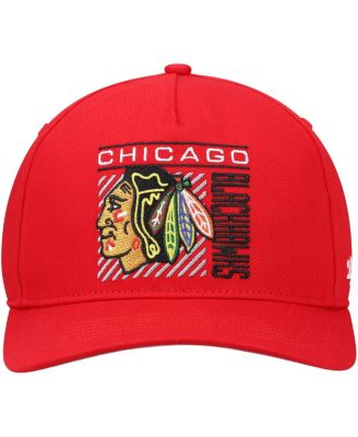 Men's '47 Red Chicago Blackhawks Reflex Hitch Snapback Hat