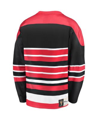 Fanatics Men's Red And Black Chicago Blackhawks Premier Breakaway ...