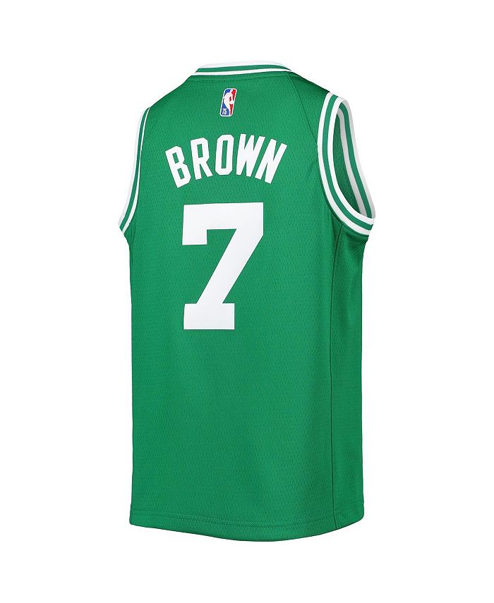 Youth Nike Jaylen Brown Kelly Green Boston Celtics 2021/22 Diamond