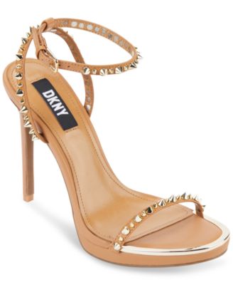 dkny studded sandals