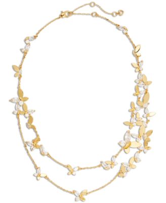 kate spade social butterfly necklace