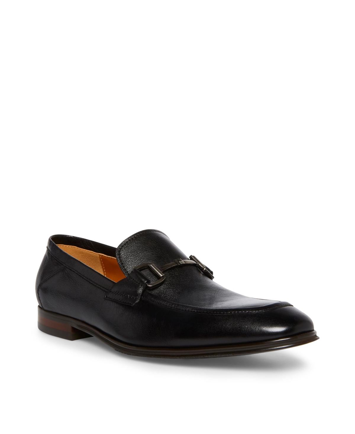 Men's Aahron Loafer Shoes - Black Leather