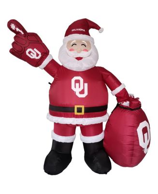 Oklahoma Sooners 7' Inflatable Santa - Macy's
