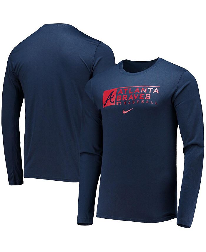 Nike Men's Atlanta Braves Blank Official Replica Alternate Jersey