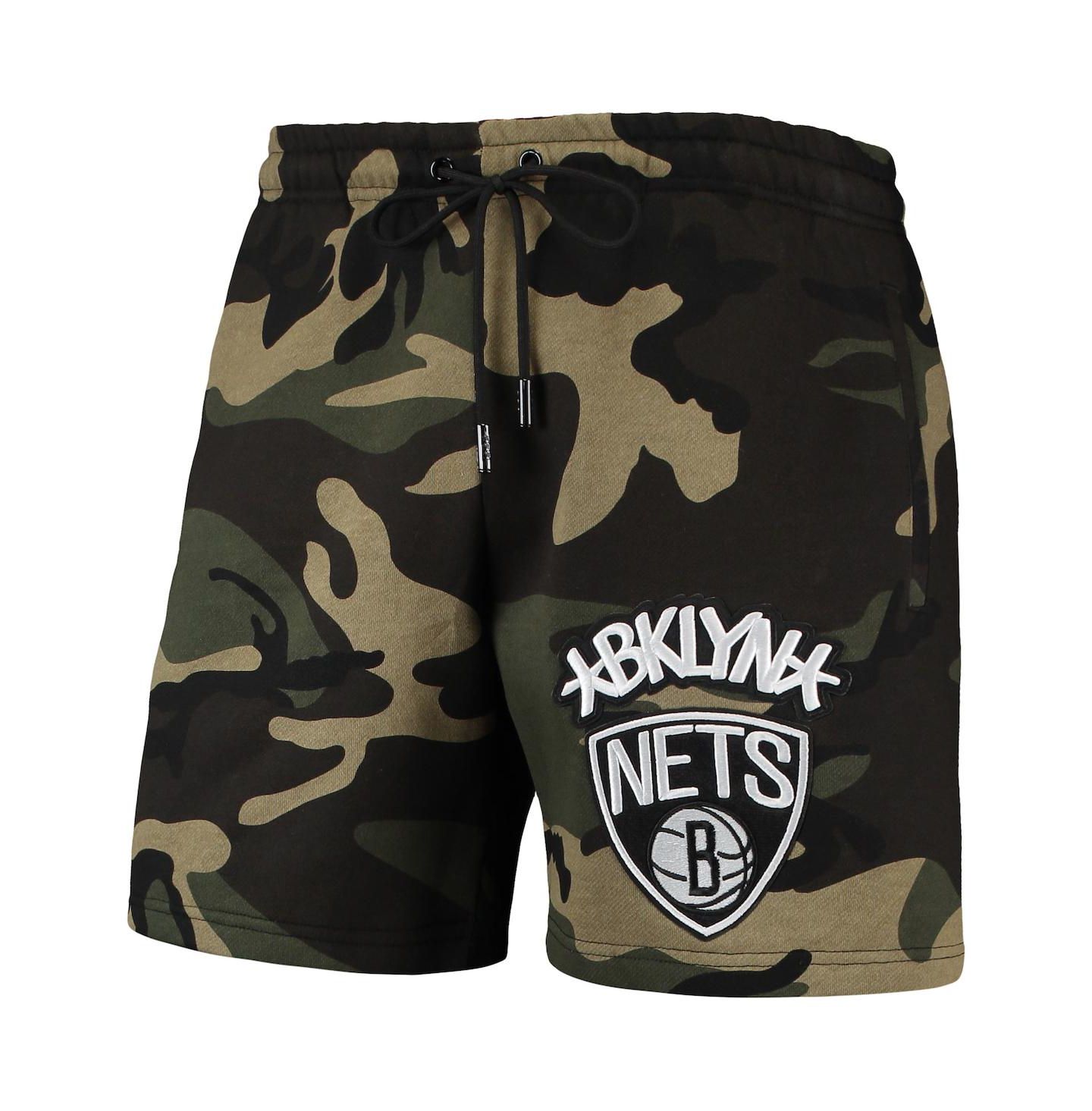 Мужские шорты Pro Standard Camo Brooklyn Nets Team — фото 3