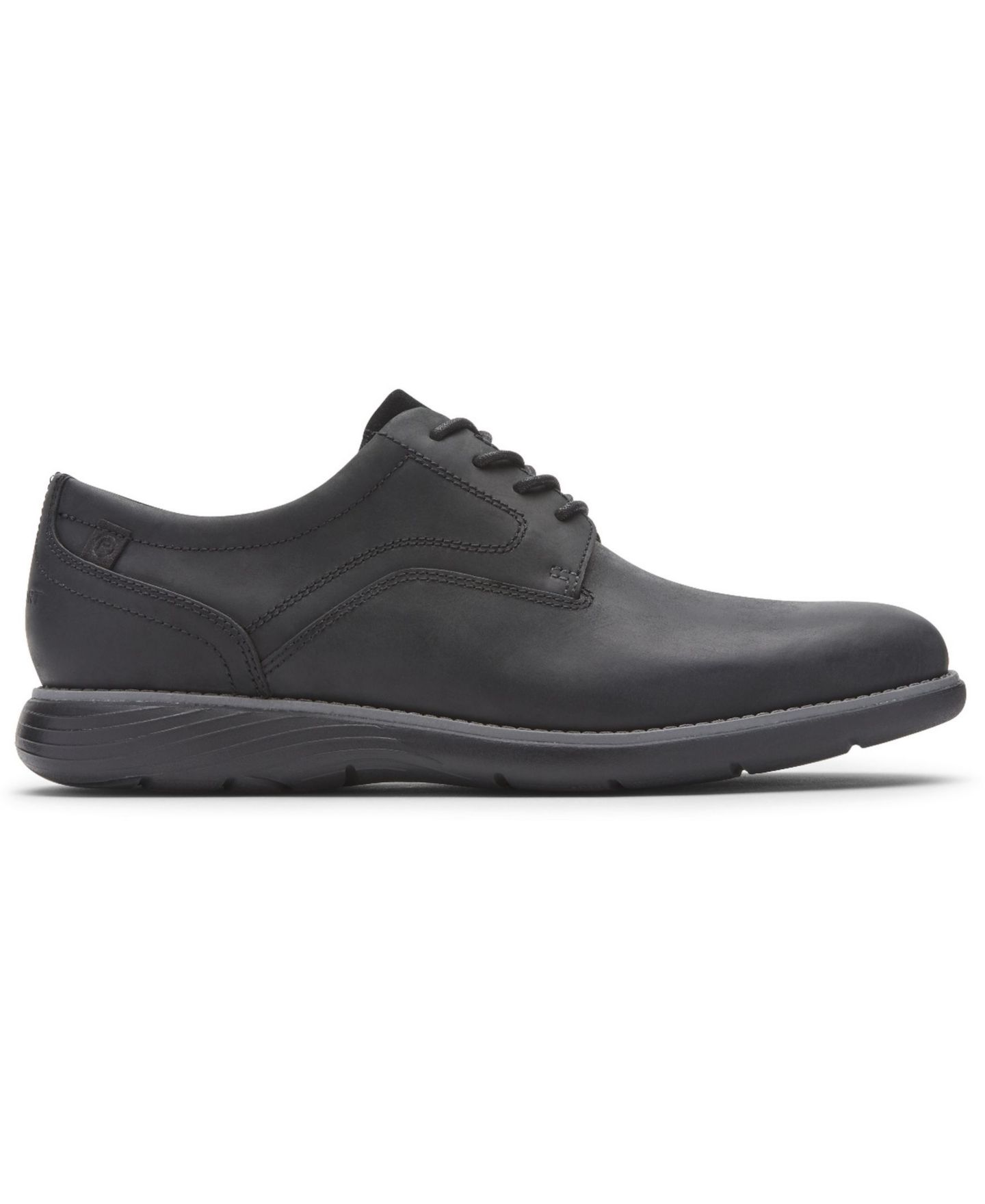 Мужские туфли Rockport Garett Plain Toe Oxford, цвет: Чёрный — фото 6