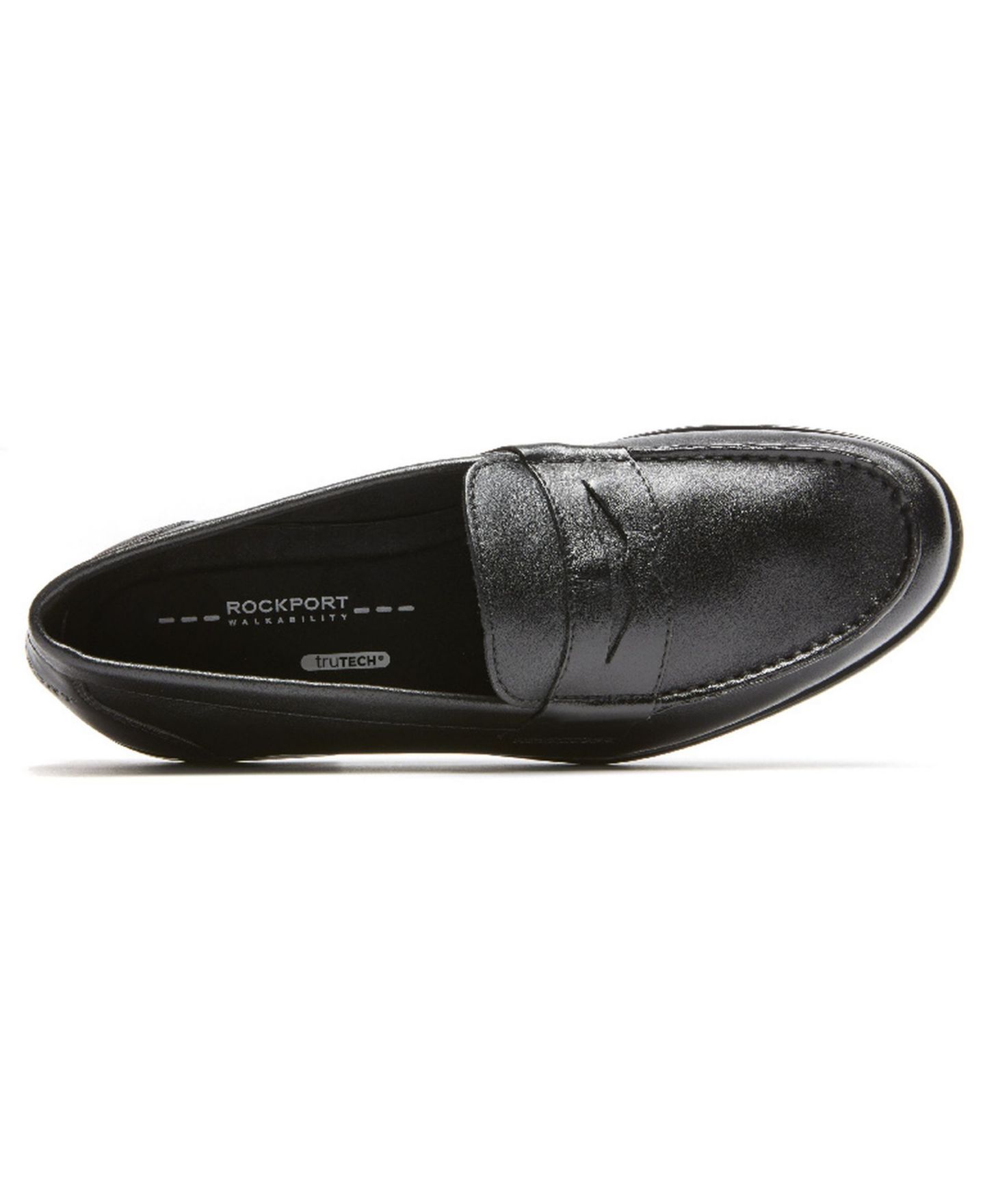 Мужские туфли Rockport Classic Penny Loafer, цвет: Чёрный — фото 4