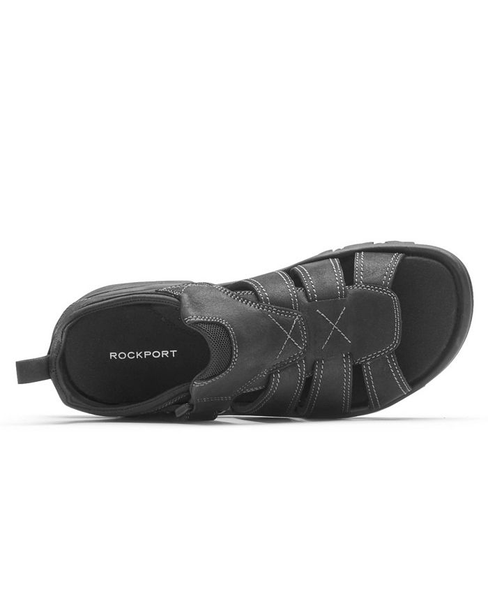 Rockport men's rocklake flat sandal hot sale