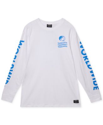 WeSC - Men's Kendrick Worldwide Graphic Long-Sleeve T-Shirt