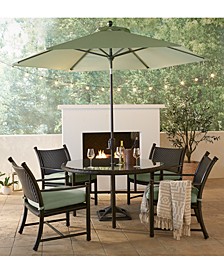 Tahoe Outdoor 5pc Dining Set with Outdura Cushions, Created for Macy's