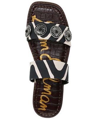Sam Edelman Women's Hera Fashion Sandal - Unique Pattern, Casual Strap Sandals