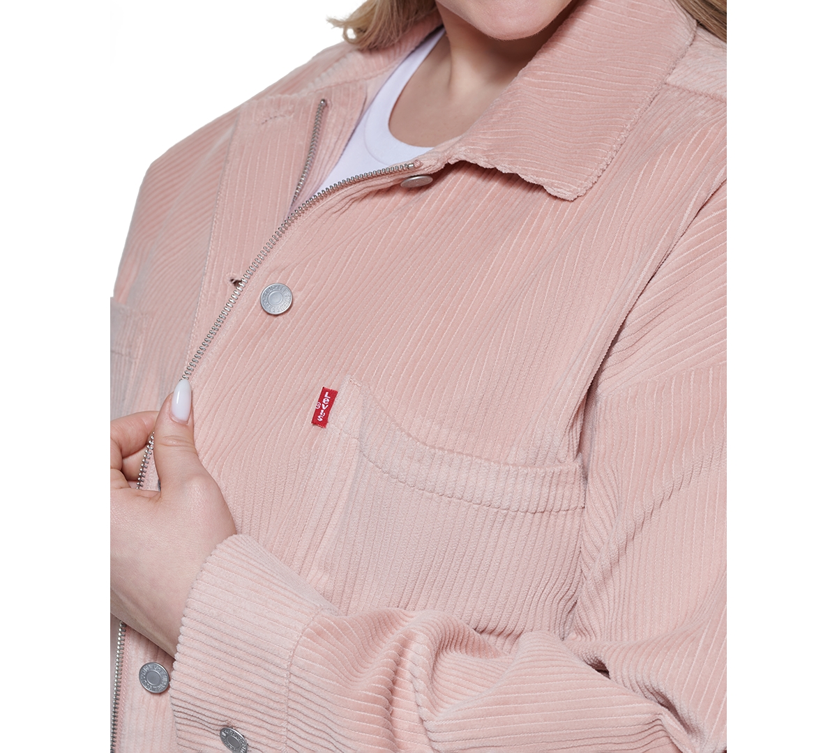 Levi's Trendy Plus Size Corduroy Cotton Shacket