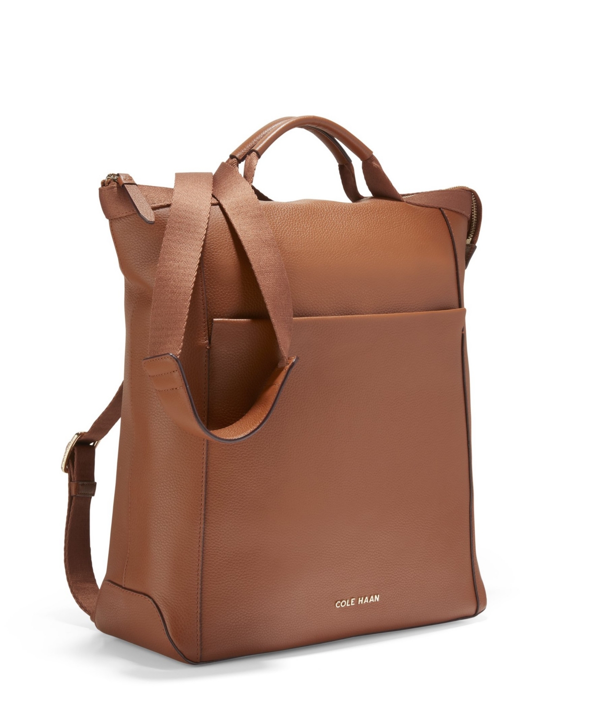 COLE HAAN LEATHER CONVERTIBLE BACKPACK