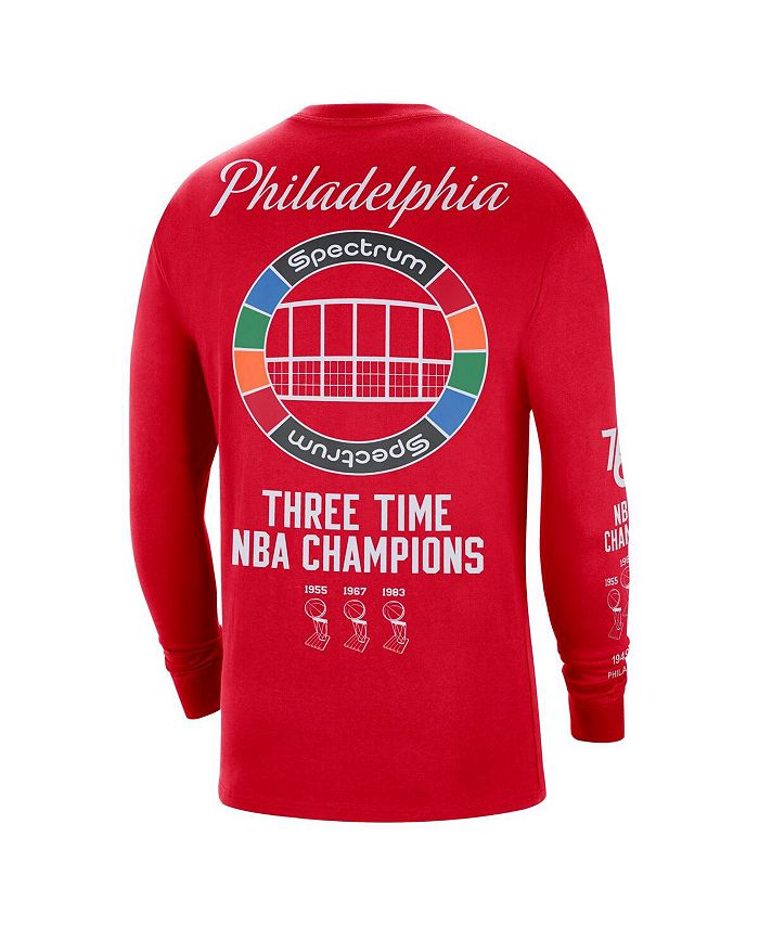Philadelphia 76ers Courtside City Edition Men's Nike NBA Fleece