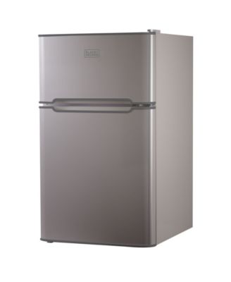 Black + Decker 3.1 cu. ft. Freestanding Mini Fridge with Freezer