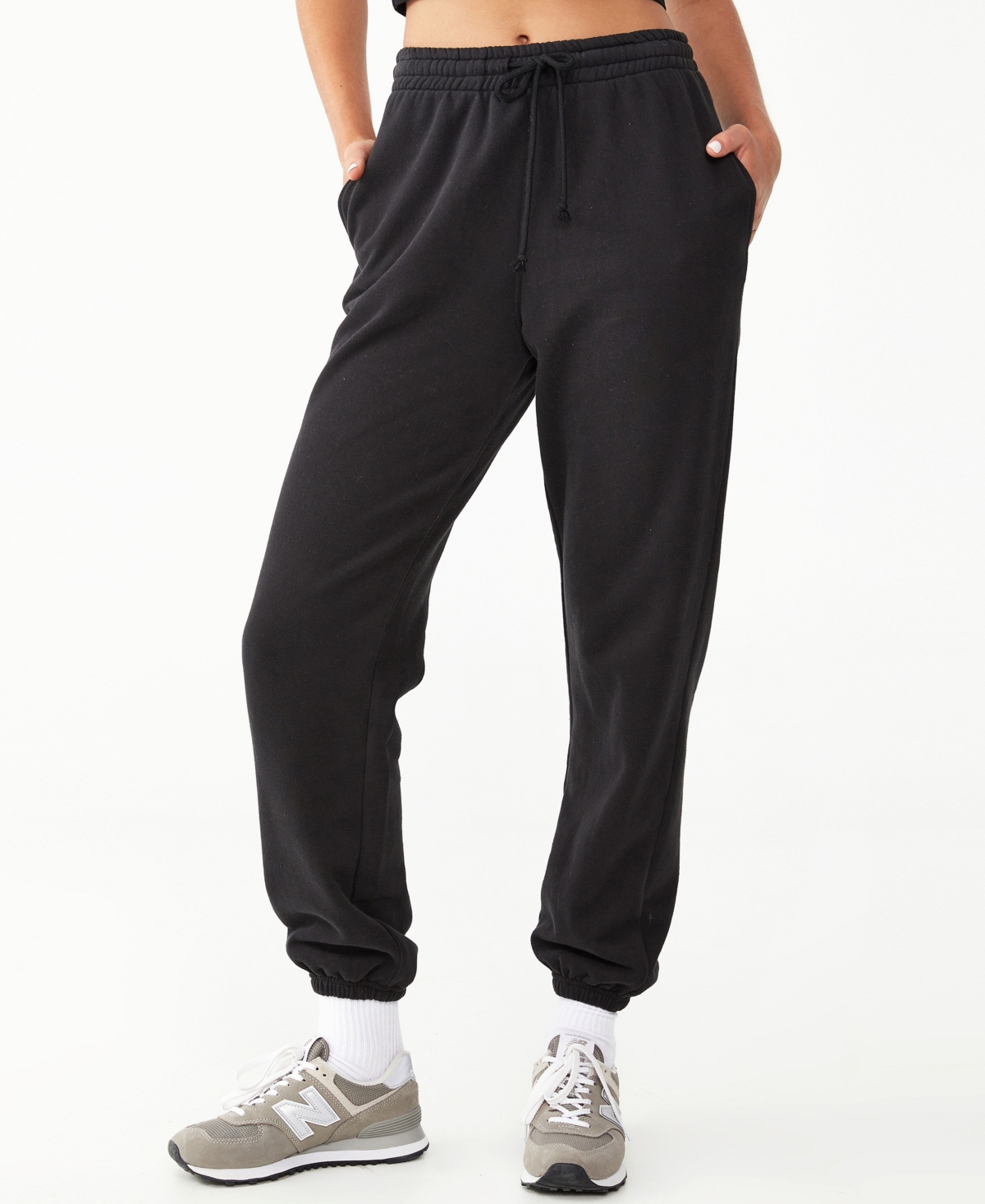 Cotton On Body Women's Plush Gym Track Sweatpant Jogger In Digital Orchid