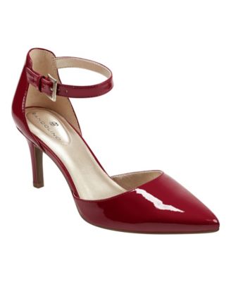 Women's Ginata D'Orsay Ankle Strap Pointed Toe Pumps