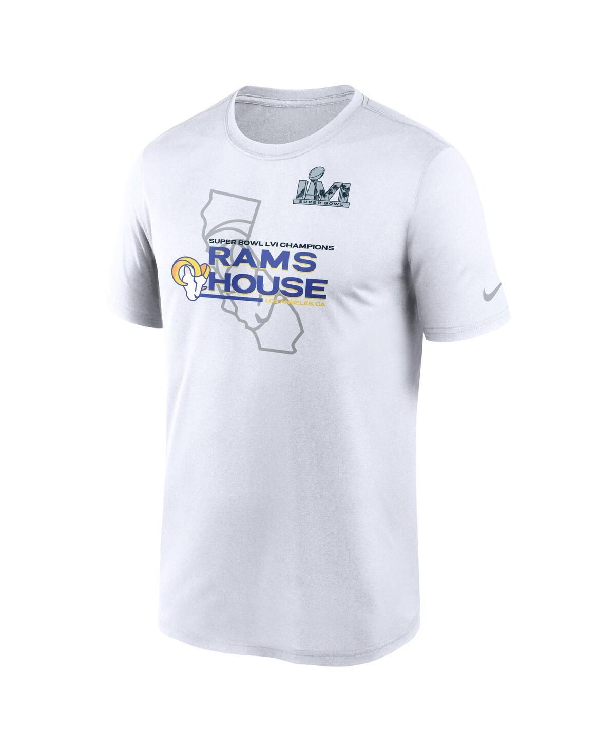 Men's NikeLos Angeles Rams Super Bowl Lvi Champions Hometown T-shirt - White