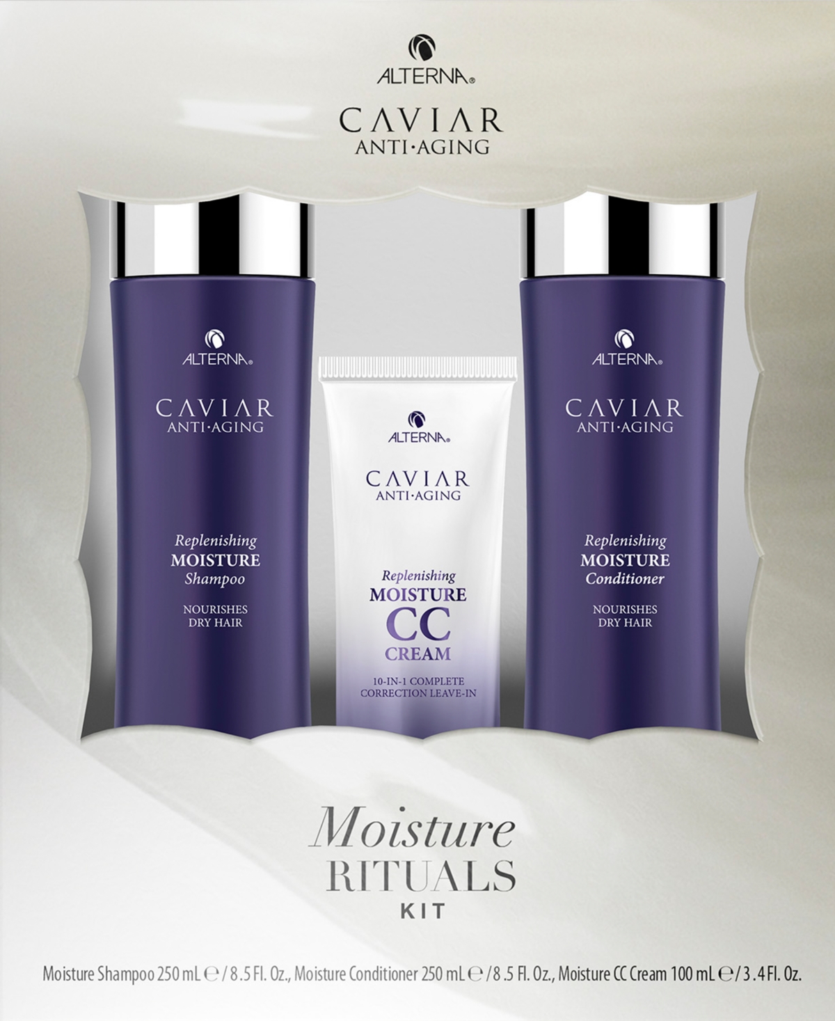 Alterna 3-Pc. Caviar Anti-Aging Moisture Rituals Set & Reviews - All Hair  Care - Beauty - Macy's