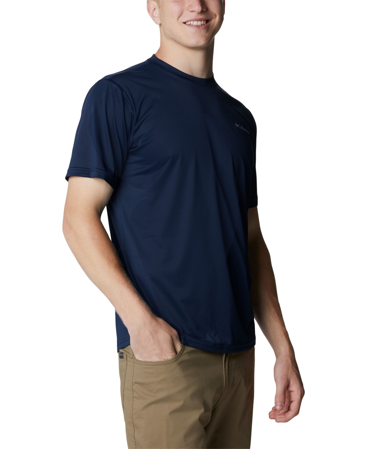 Columbia Men's Hike Moisture-Wicking Crew Neck T-shirt
