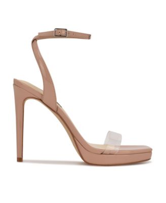 Women's Zadie Square Toe Stiletto Heel Dress Sandals