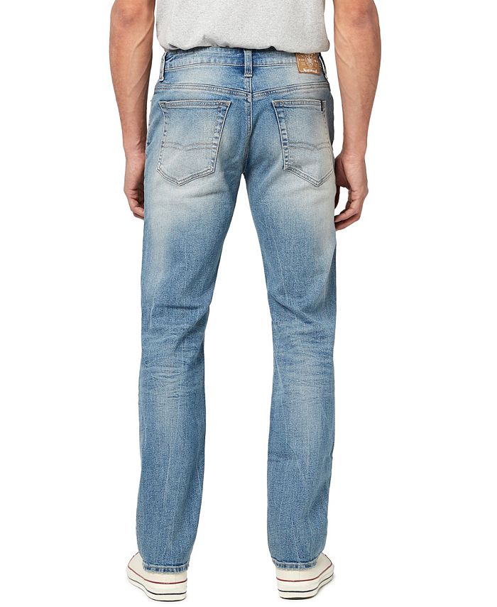 Buffalo David Bitton Men's Veined Future Fiber Straight Six Jeans ...