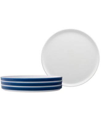 ColorStax Stripe Dinner Plates, Set of 4