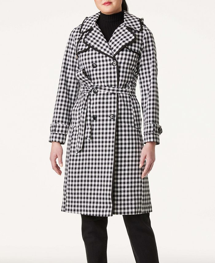 kate spade new york Women's Double Breasted Belted Trench Coat & Reviews -  Coats & Jackets - Women - Macy's