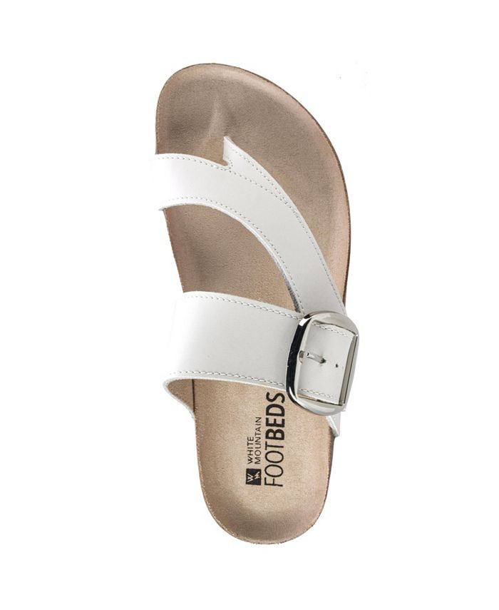 White Mountain Women s Harley Footbed Sandals Macy s