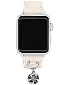 Chalk Leather Apple Watch Band 38/41mm