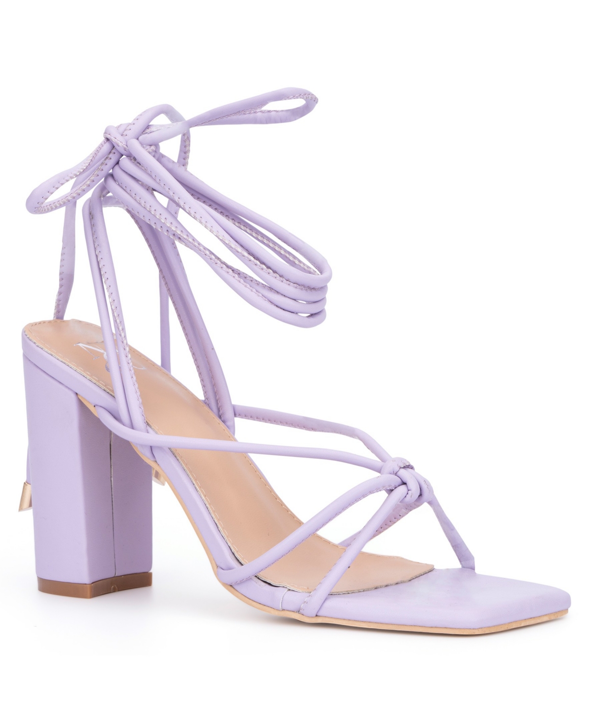 New York And Company Women's Dena Lace Up Heel Sandals Women's Shoes In