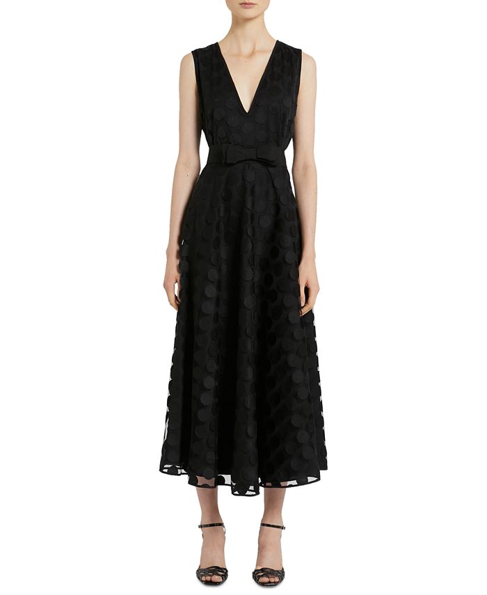 Marella Vargas Embroidered Sleeveless Fit & Flare Dress - Macy's