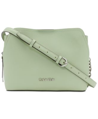 calvin klein green purse