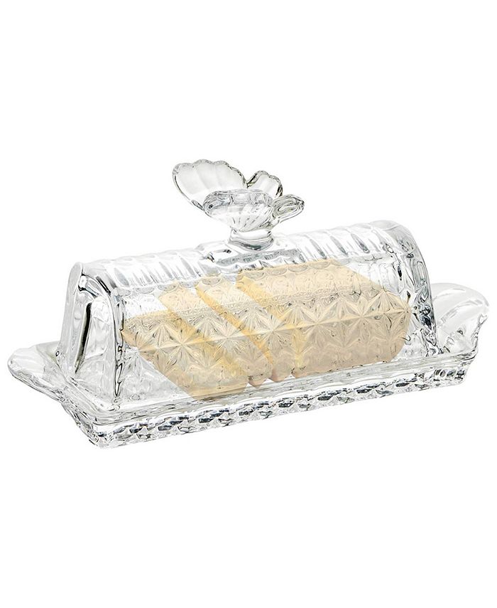 Bezrat Glass Butter Dish Macy's