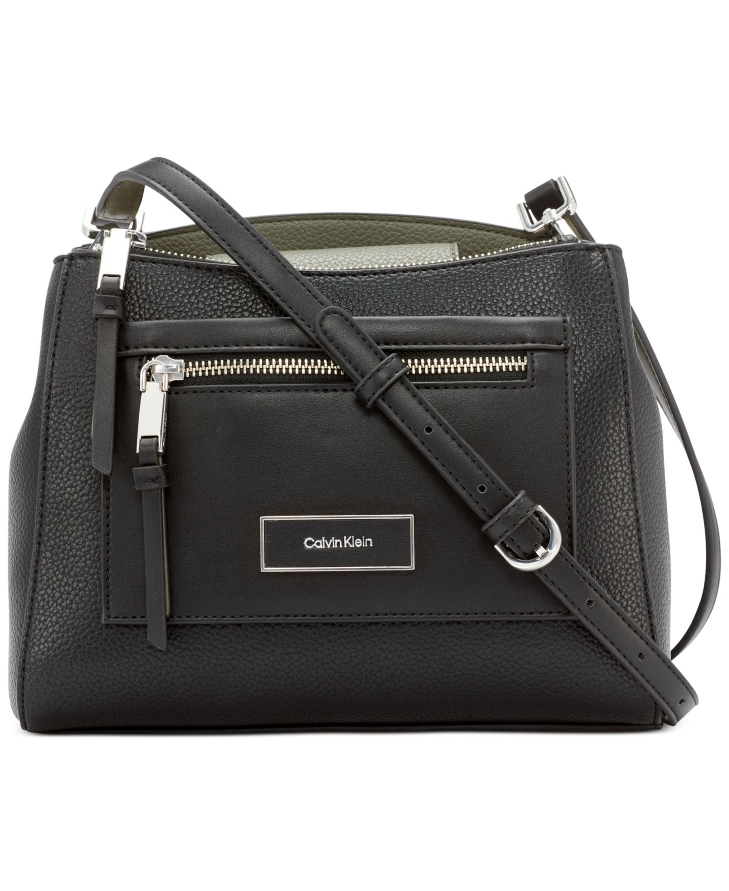 Женская сумка Calvin Klein Hadley Adjustable Crossbody, цвет: Чёрный — фото 7