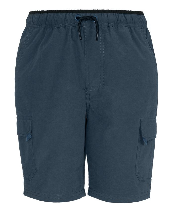 Univibe Big Boys Stonedale Peached Cotton Nylon Pull-On Cargo Shorts ...