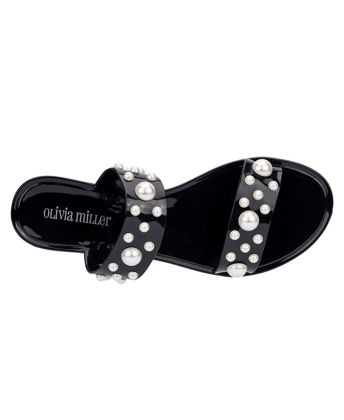 olivia miller jelly sandals