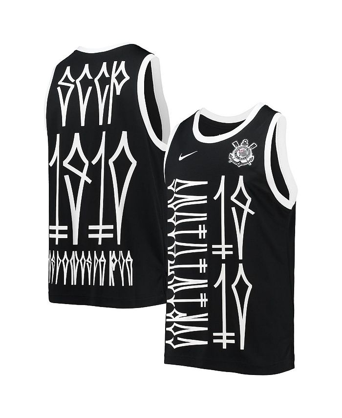 Nike Men's Black Corinthians Basketball Jersey - Macy's